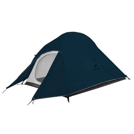 Палатка Naturehike Сloud up 2 NH17T001-T 20D двухместная с ковриком, синяя