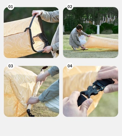 Диван надувной Naturehike CNH22DZ022 бежевый, 6975641886792