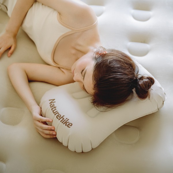 Подушка Naturehike aeros NH17T013-Z надувная бежевая