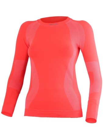 Футболка  женская Tasa/ дл. рукав/ синтетика 200/ оранжевая