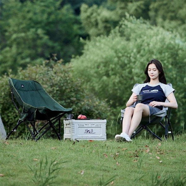 Кресло Naturehike Moon Chair CNK23JU0001 складное зелёный, 6976023929724