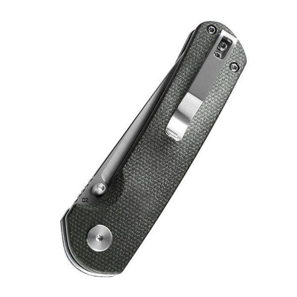 Нож Bestech Sledgehammer сталь D2, рукоять Микарта зеленая (Вскрытая, поврежденная упаковка)