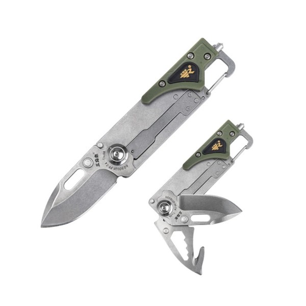Многофункциональный нож Sanrenmu 6050LUF-PP-T4 зеленый