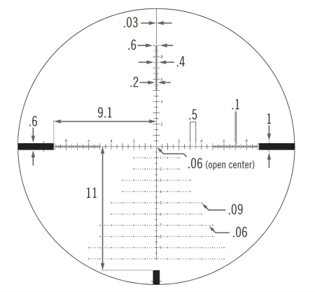 Прицел оптический Vortex Diamondback Tactical 6-24X50 FFP
