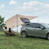 Тент  Naturehike Car Rear Canopy NH21TM001, 590*340 см для кемпинга песочный  (с тремя стойками), 6927595777831