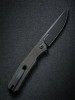 Складной нож SENCUT Scitus D2 Steel Black Stonewashed Handle Dark Green Canvas Micarta