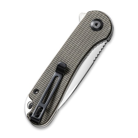 Уцененный товар Складной нож CIVIVI Elementum D2 Steel Satin Finished Dark Green(Вскрытая упаковка)