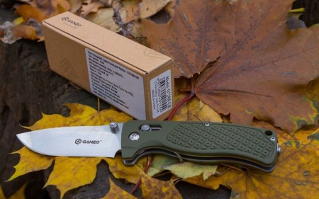 Нож Ganzo G724M зеленый, G724M-GR