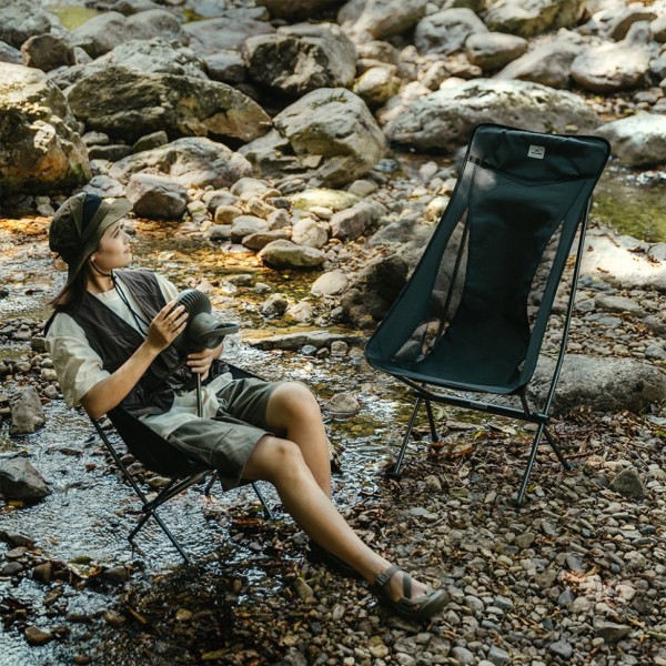 Кресло Naturehike Moon Chair CNK2450JJ015 складное чёрный L, 6976023929410