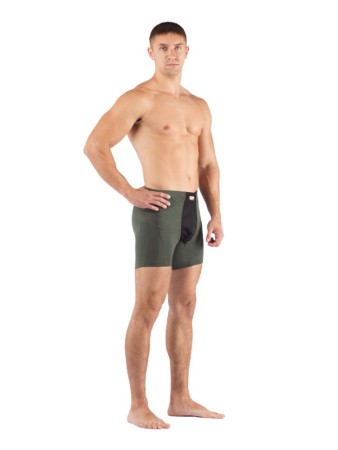 Шорты мужские NICO+/шерсть 160/ зеленый