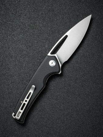 Уцененный товар Складной нож SENCUT Mims 9Cr18MoV Steel Satin Finished Handle G10 Black(Витринный образец, не родная упаковка)