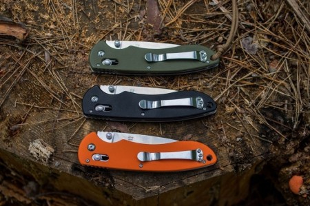 Нож складной Ganzo G740-GR зеленый (Вскрытая, поврежденная упаковка)