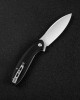 Складной нож SENCUT San Angelo 9Cr18MoV Steel Satin Finished Handle G10 Black