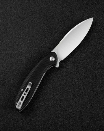 Складной нож SENCUT San Angelo 9Cr18MoV Steel Satin Finished Handle G10 Black