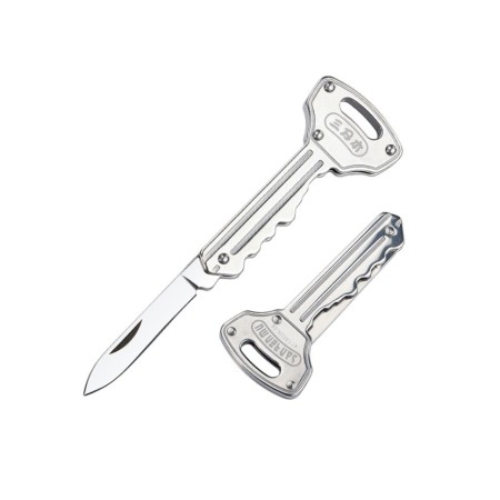 Нож-брелок складной Sanrenmu 4113SUX-SB серый