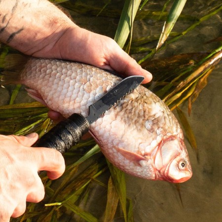 Уцененный товар Многофункциональный топор Adimanti (В упаковке. Б/У. Огниво очень сильно сточено. Топорище с царапинами. Насадка нож с царапинами)