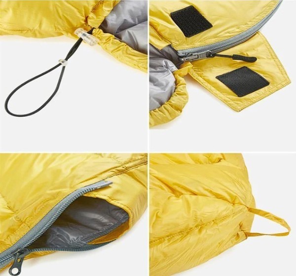 Спальный мешок Naturehike NH18S300-D, черный, 6927595761359