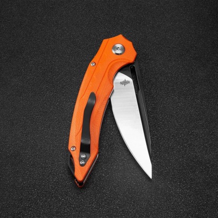 Нож Bestech Ornetta сталь D2, рукоять G10 оранжевая