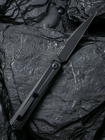 Складной нож CIVIVI Clavi Nitro-V Steel Black Stonewashed Handle G10 Black