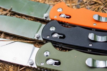 Нож складной Ganzo G740-GR зеленый (Вскрытая, поврежденная упаковка)