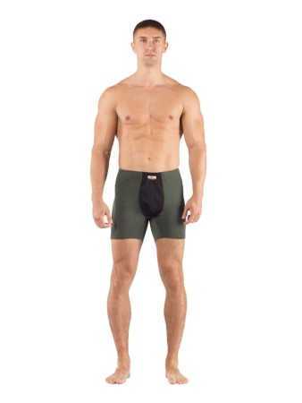 Шорты мужские NICO+/шерсть 160/ зеленый