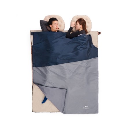 Спальный мешок Naturehike Sunny Day PL01 CNK2550WS026 LW180, синий с голубым, размер M