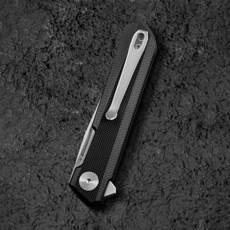 Нож Bestechman Mini Dundee сталь D2, рукоять G10 черная