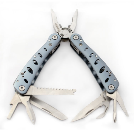 Мультитул Ganzo G101-H (21 в 1) хромированный