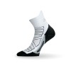 Уцененный товар Носки Lasting RPC 098, microfiber+polypropylene, белый с черной подошвой и серой полоской, размер S , RPC098-S(витрин.образец)