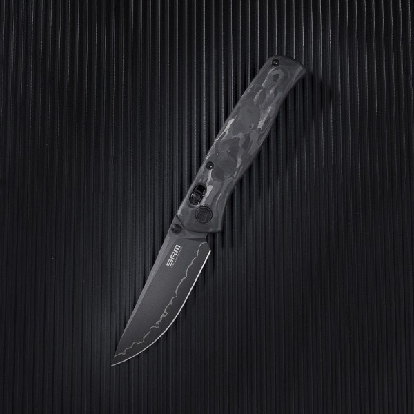 Нож складной SRM Medal 255L-FB2 карбон (Вскрытая, поврежденная упаковка)