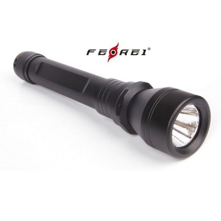Уцененный товар Фонарь для дайвинга Ferei W152B CREE XM-L (теплый свет диода)(Б/У. Состояние на 4. Только фонарь. Нужны акб высотой не выше 68мм)