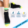 Водонепроницаемые носки DexShell Pro visibility Cycling черный/серый/зеленый/синий