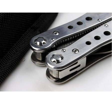 Мультитул Ganzo G201-H (21 в 1) хромированный