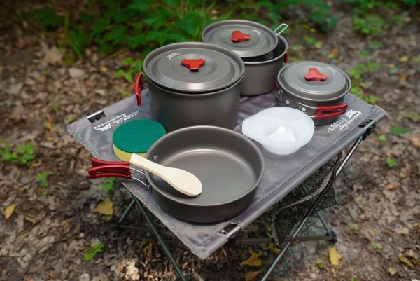 Набор туристической посуды BRS-155