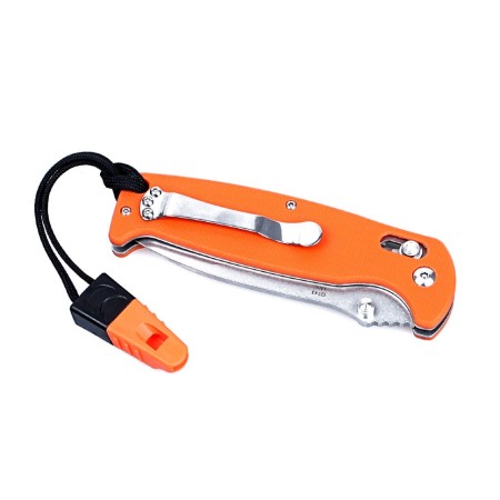 Нож Ganzo G7412-WS оранжевый, G7412-OR-WS