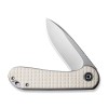 Складной нож CIVIVI Elementum D2 Steel Satin Finished Handle G10 Ivory
