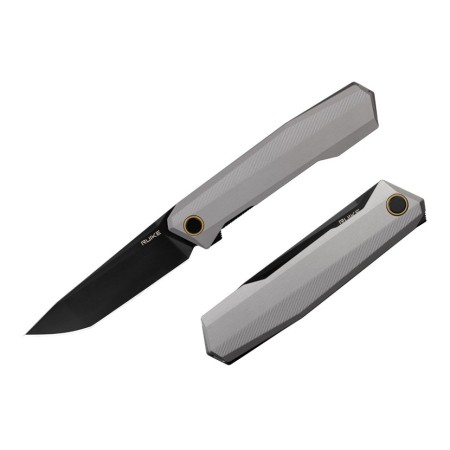 Нож складной Ruike P166-AK серый