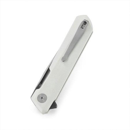 Нож Bestechman Dundee сталь D2, рукоять G10 белая