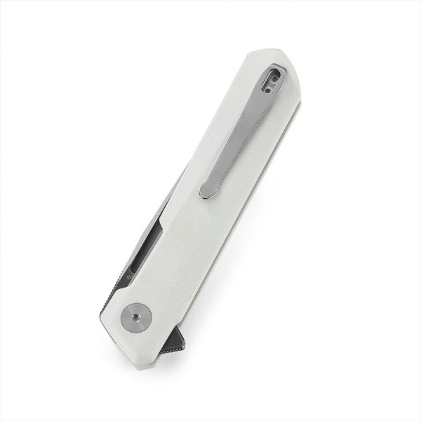 Нож Bestechman Dundee сталь D2, рукоять G10 белая