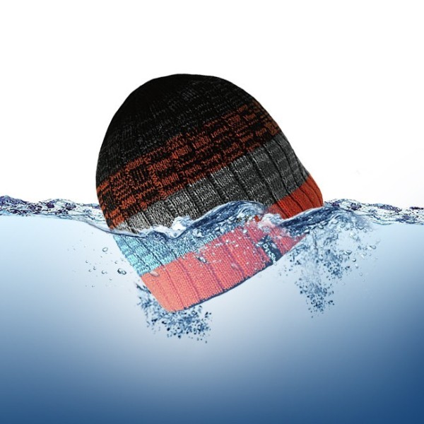 Водонепроницаемая шапка Dexshell Beanie Gradient оранжевый/градиент S/M (56-58 см)