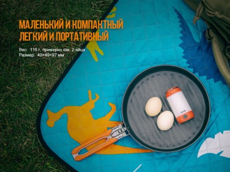 Уцененный товар Фонарь Fenix CL26R черный (поврежденная упаковка)