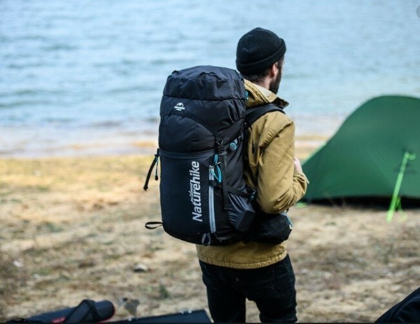 Рюкзак Naturehike 45 л NH18Y045-Q, черный, 6927595730669