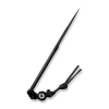 Нож CIVIVI Fixed Blade Circulus сталь 10Cr15CoMoV, рукоять из нержавеющей стали с каменной (Вскрытая, поврежден. упаковка)