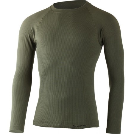 Футболка  мужская ZEL / дл. рукав/ синтетика/ зеленый