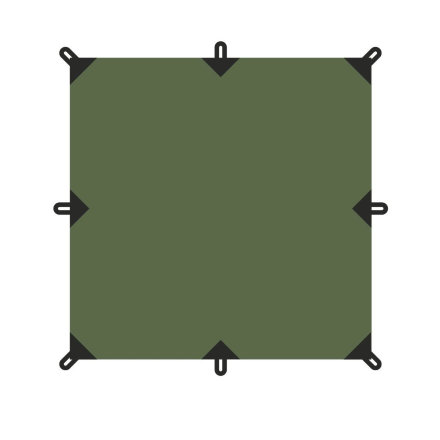 Тент Talberg Tent 4x4 Green, 4690553014195