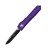 Нож автоматический Microtech Ultratech S/E клинок CTS-204P бронза рукоять алюминий фиолетовый (121-1PU)