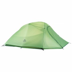 Палатка Naturehike Сloud up 2 210T NH17T001-T двухместная с ковриком, зеленая, 6927595730577