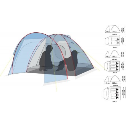Палатка Canadian Camper Rino 3 Royal, 030300016