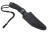 Нож Кизляр Пиранья 03096 клинок стоунвош черный, рукоять шнуровка