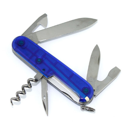 Нож Victorinox Spartan 1.3603.T2 прозрачный синий